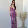 Abito Caraibi viola
