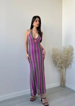 Abito Caraibi viola