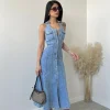 Abito City in jeans N2636