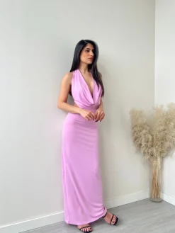 Abito Mykonos rosa