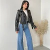 Chiodo vintage nero