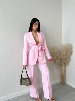 Completo Monaco rosa