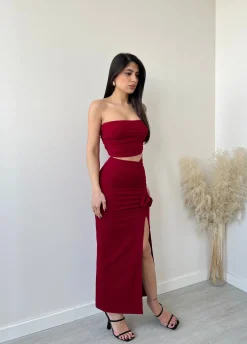 Completo Mulan bordeaux
