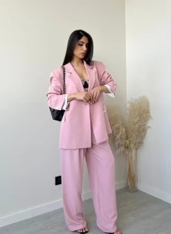 Completo Oversize top quality rosa