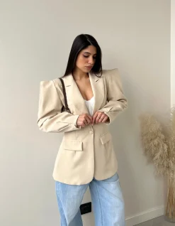 Giacca Marbella beige