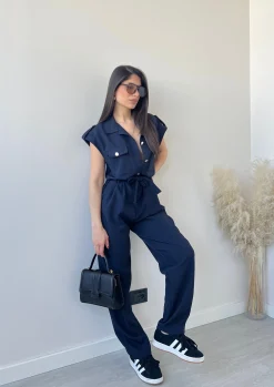 Jampsuite New York blu navy